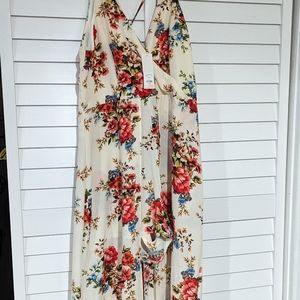 Francesca's floral romper